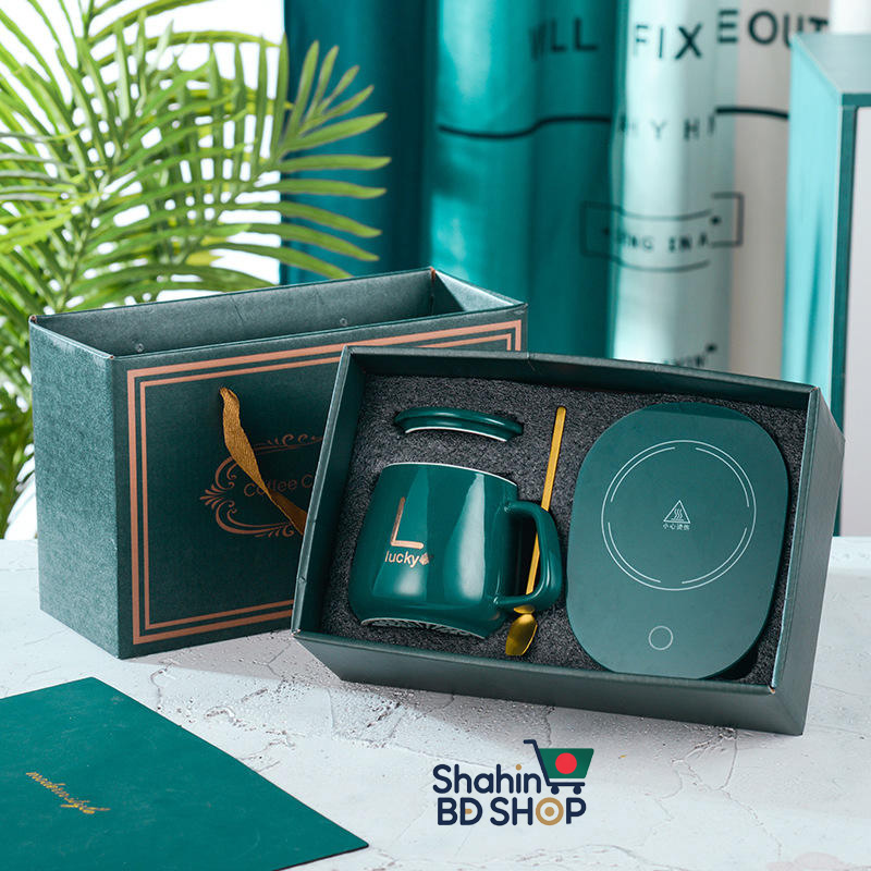 Sweet Life Ceramic Mug & Cup Warmer