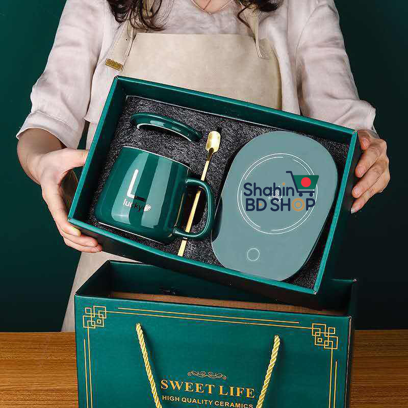 Sweet Life Ceramic Mug & Cup Warmer